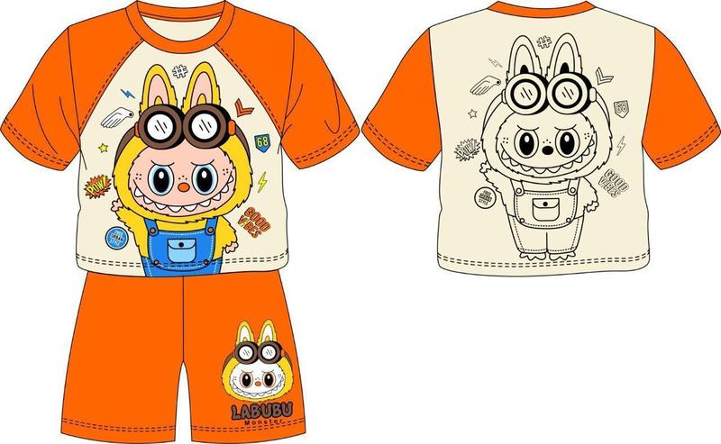 Product Introduction of Setelan Anak Bubu Kaos dan Celana BerSablon 1-10 Tahun - Parsel, Laki Laki Perempuan - Cowok Travel Blue 1