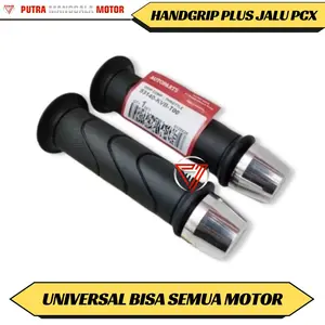 Hangrip Standar jalu handgrip motor set kiri kanan universal semua motor super soft