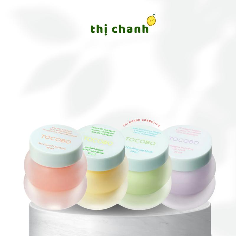 Mặt nạ môi dưỡng ẩm làm mềm môi Tocobo Vita Glazed Lip Mask 20ml
