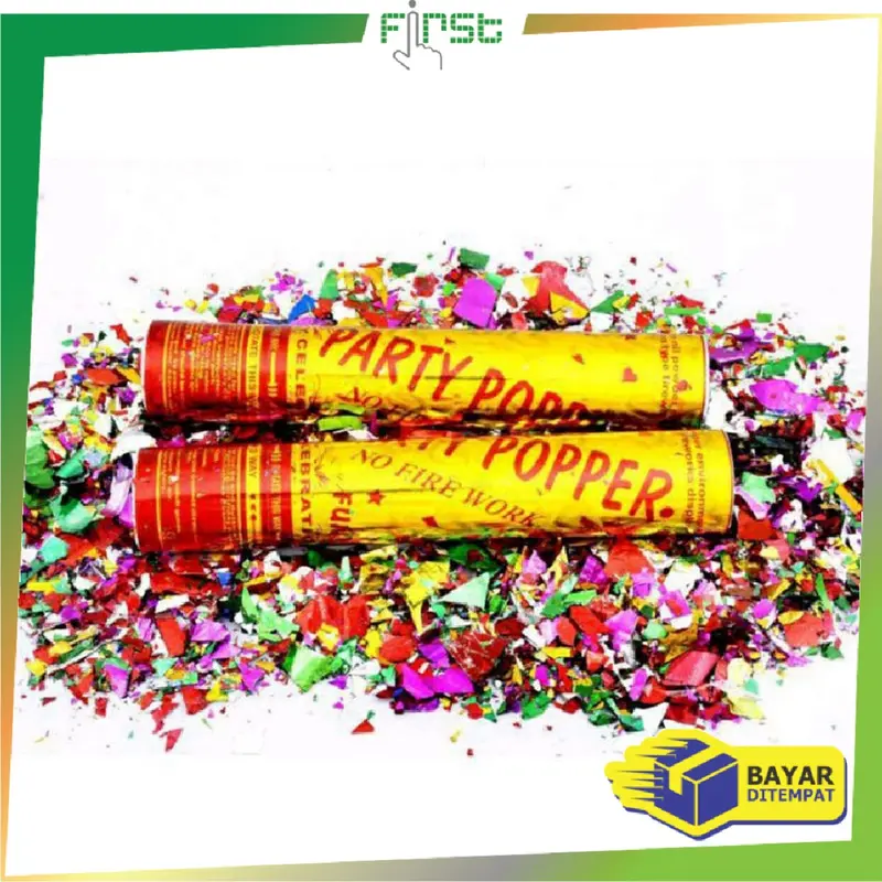 [COD] FH C785 Confetti Party Semburan Kertas Warna Warni Wedding dan Ulang Tahun Import 0