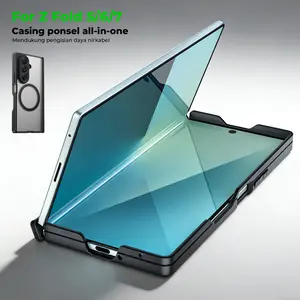VarkVerk(008) for Samsung Z Fold 5 6 7 Casing ponsel all-in-one terbaru pelindung ponsel premium tahan benturan dan tahan noda