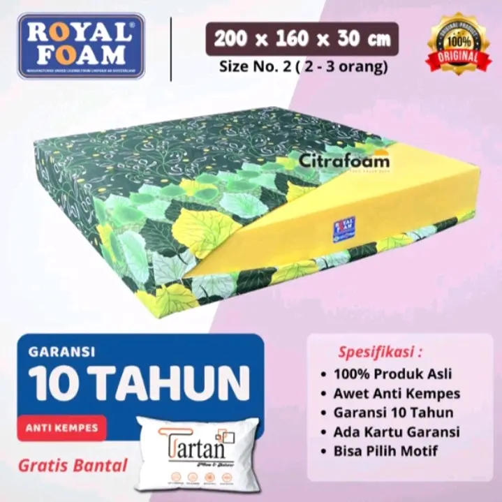 Kasur Busa Royal Foam Promo Bergaransi 10 Tahun - Furniture 6