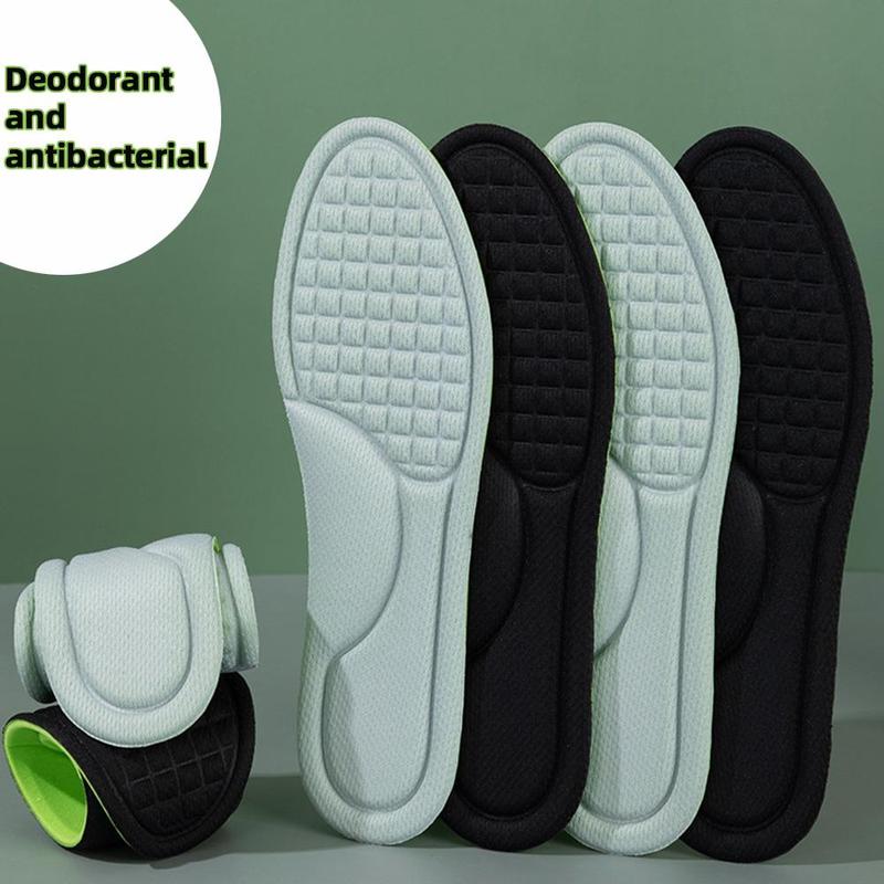 Product Introduction of 1 Pair Memory Foam Insoles Men Women Nano Deodorization Insole Sweat Absorption Sports Running Insoles 17