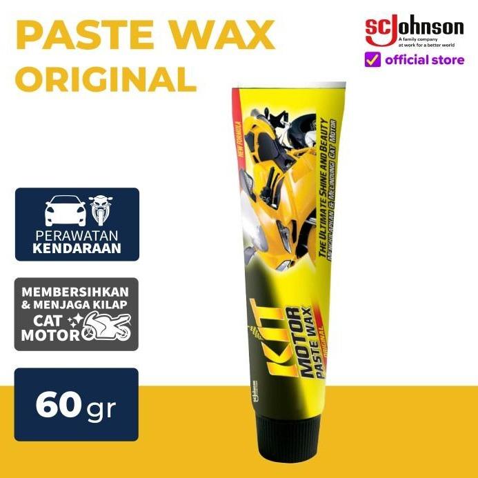 Gambar KIT Paste Wax Original 60gr - Pengkilap Body Motor dari Aki Murah Jakarta Kota Tangerang Selatan Tokopedia