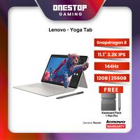 Gambar [ NEW ] Lenovo Yoga Tab 11 inch 12/256GB 12GB 256GB 144Hz Dolby Atmos Snapdragon 8 Gen 3 11.1" 3.2K LTPS IPS Seashell - Seashell, Tab + Pen + Keyboard dari Onestop Gaming Kota Administrasi Jakarta Pusat 1 Tokopedia