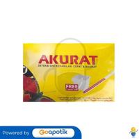 Gambar AKURAT STRIP DETEKSI DINI KEHAMILAN dari Apotek Clara Jaya By GoApotik Kota Administrasi Jakarta Timur 2 Tokopedia