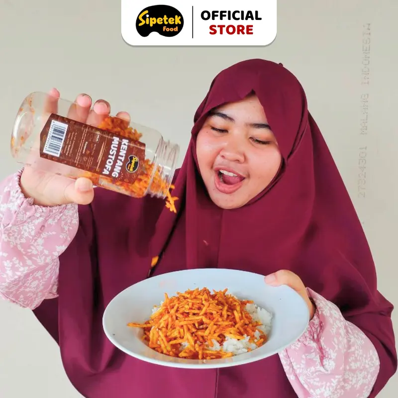 [Spesial] - Paket Bundling Kentang Mustofa dan Teri Crispy Toples Sipetek 2