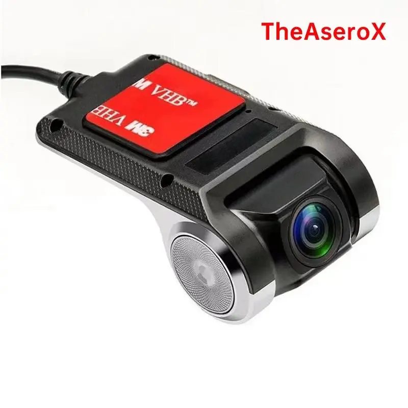 The Asero X Dashcam O1 dapat terhubung ke head unit, dilengkapi dengan WiFi dan resolusi HD 1080P Rekaman Loop Night Vision Anti Blur 0