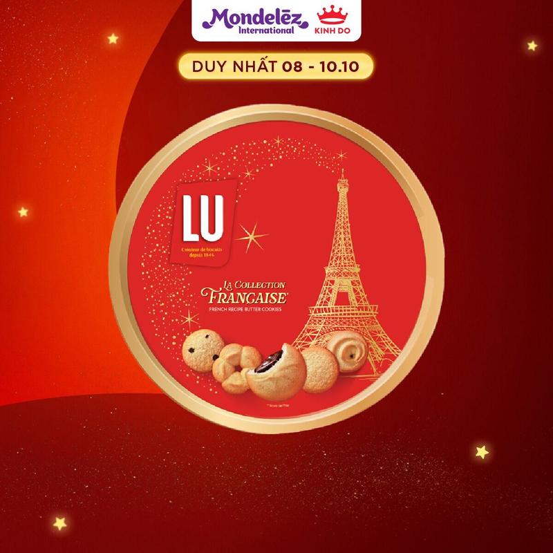 [CÓ TÚI GIẤY] Bánh Quy Bơ Thập Cẩm Công Thức Pháp LU 320g, 540g, 720g