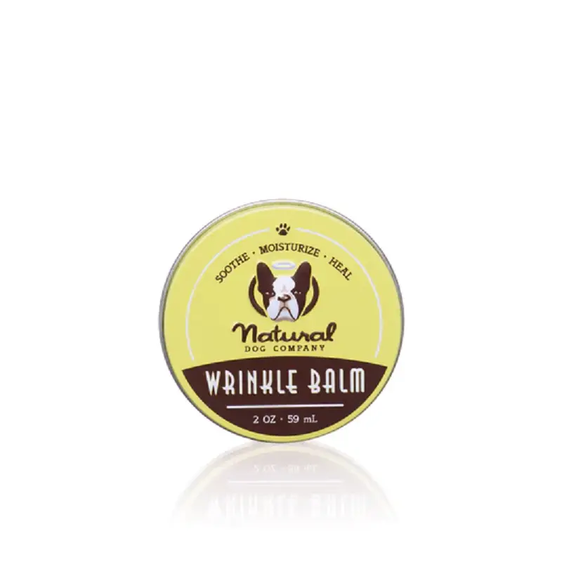 Natural Dog Company Wrinkle Balm (Tin) | Winkle/Face Healing Balm | Natural Dog Grooming Essentials