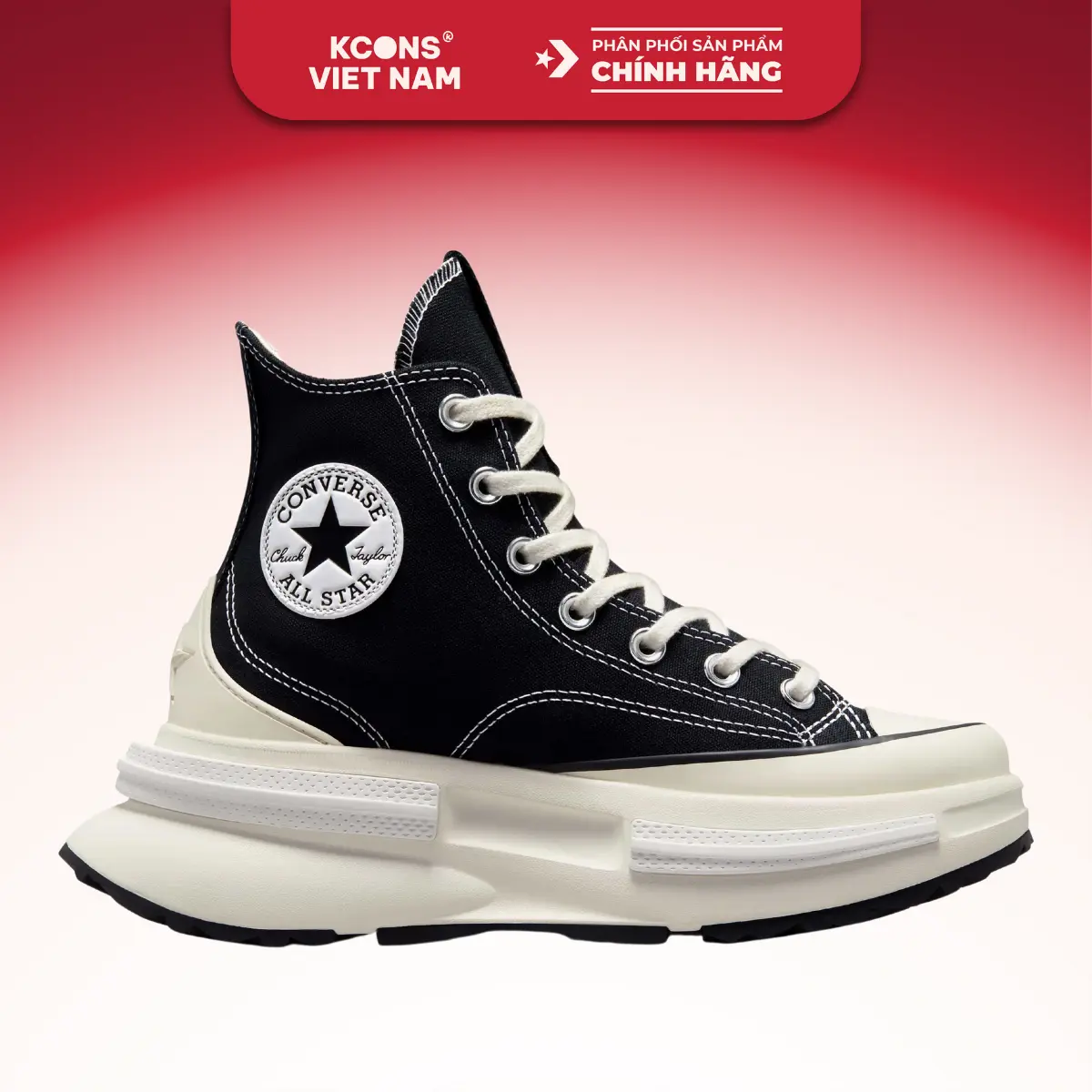 Giày Converse Run Star LEGACY CX Black High Top A00869C Sneaker Nam Shoes Đế Bằng Vải Canvas
