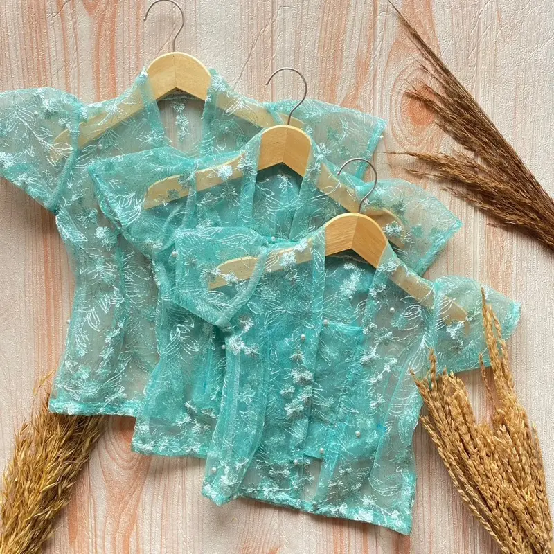 Kebaya anak cewek bahan tile ,,,