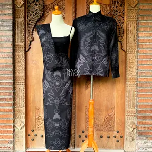 FULL FURING SERIES NAYANIKA BATIK - Rok Kebaya Modern Kemeja Batik Pria Slimfit Sriwijaya Baju Couple Lapis Furing Outfit Lamaran Wisuda