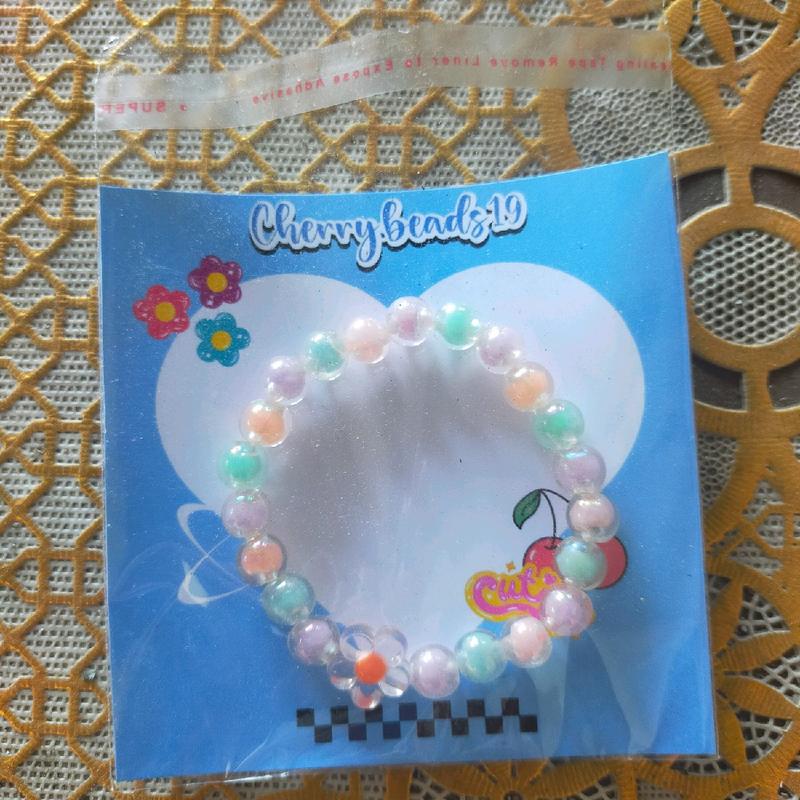 Gelang Manik Monte Korea Cantik Terbaru Bracelet All Size Elastis - Bracelets 9