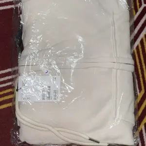 Zipper Basic Boxy Hoodie Regular Fleece Lembut Nyaman