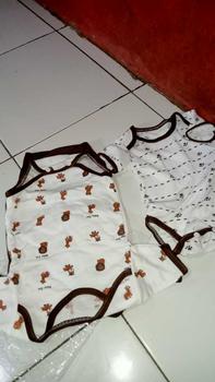 Product Review of Jumpsuit Bayi 0-6 Bulan Jumper Bayi Isi 3 PCS  Laki Laki Perempuan Atasan Bayi  Motif Terbaru Jaya Baby&Kids Newborn Hari Libur Hewan Katun bodysuit  bayi from @**_ 0