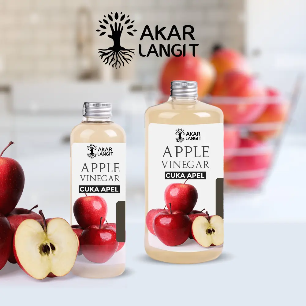Cuka Apel 500ml Akarlangit
