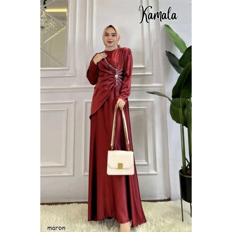 Kamala Dres maxy silk premium 2