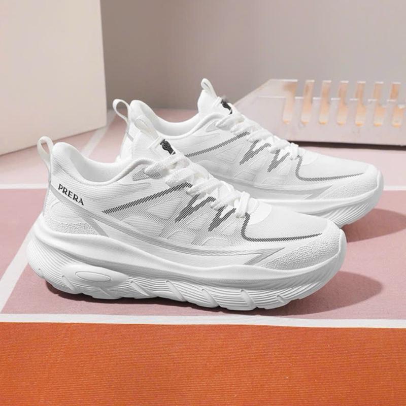 K-30 (Anh Tứ Shop) Giày thể thao cặp nam nữ màu trắng, siêu nhẹ.kiểu dáng hàn quốc. Êm chân thoáng khí.8859Sneaker Đế Bằn