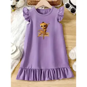 Dress Anak Perempuan Anomali Cappucino Ballerina Fashion