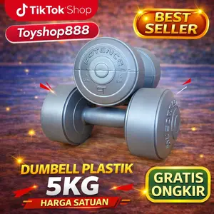 Potence Barbel 5kg Dumbel 5kg Dumbell - Alat Olahraga