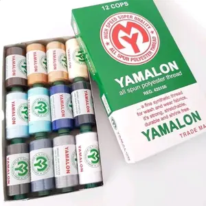 Benang Jahit Yamalon 40/2 500 yard isi 12pcs / benang jahit warna lengkap