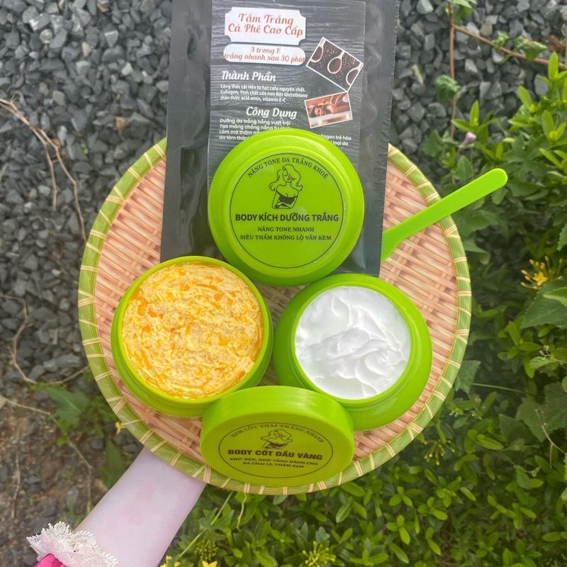  COMBO 2 HỦ BODY CỐT DẦU VÀNG NGÀY ĐÊM TẶNG KÈM TẮM TRẮNG HOẶC MẶT NẠ 