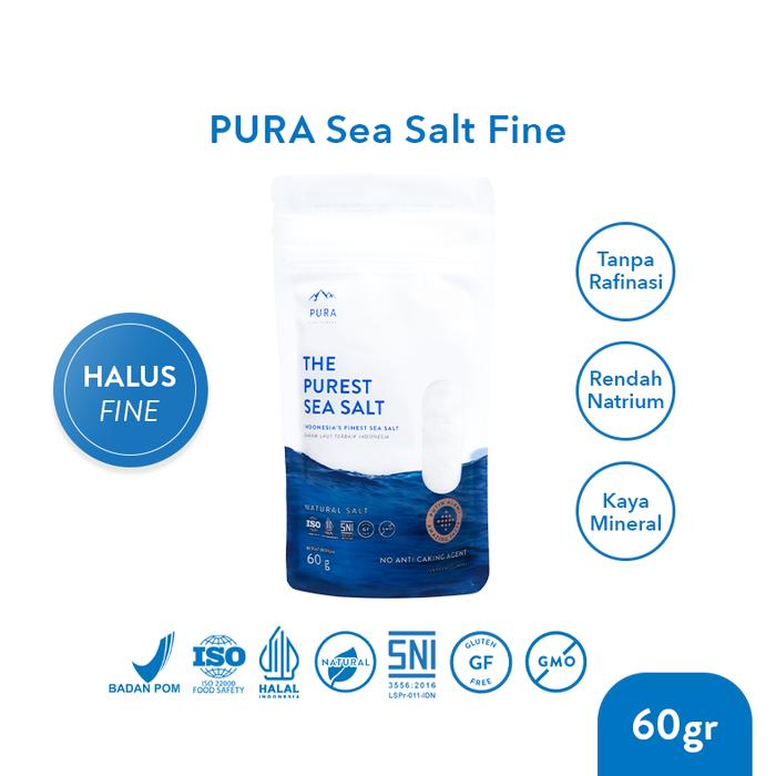Gambar [TIDAK UNTUK DIJUAL} Pura Exclusive Gift Sea Salt Fine 60 Gram - Fine 60g dari PURA THE PUREST Kab. Sidoarjo Tokopedia