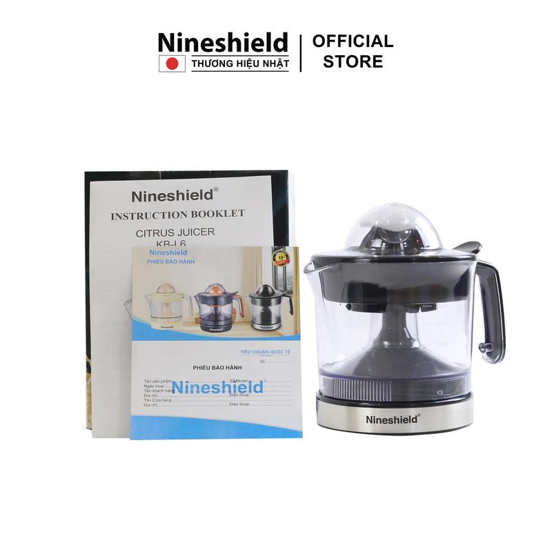 Máy Vắt Cam Tự Động Nineshield KB-L6 - Thiết Kế Nhỏ Gọn, Có Nắp Đậy Vệ Sinh, Bình Chứa Trong Suốt