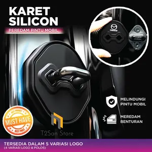 Peredam Pintu Mobil Karet Silicon (per set 4 pcs)