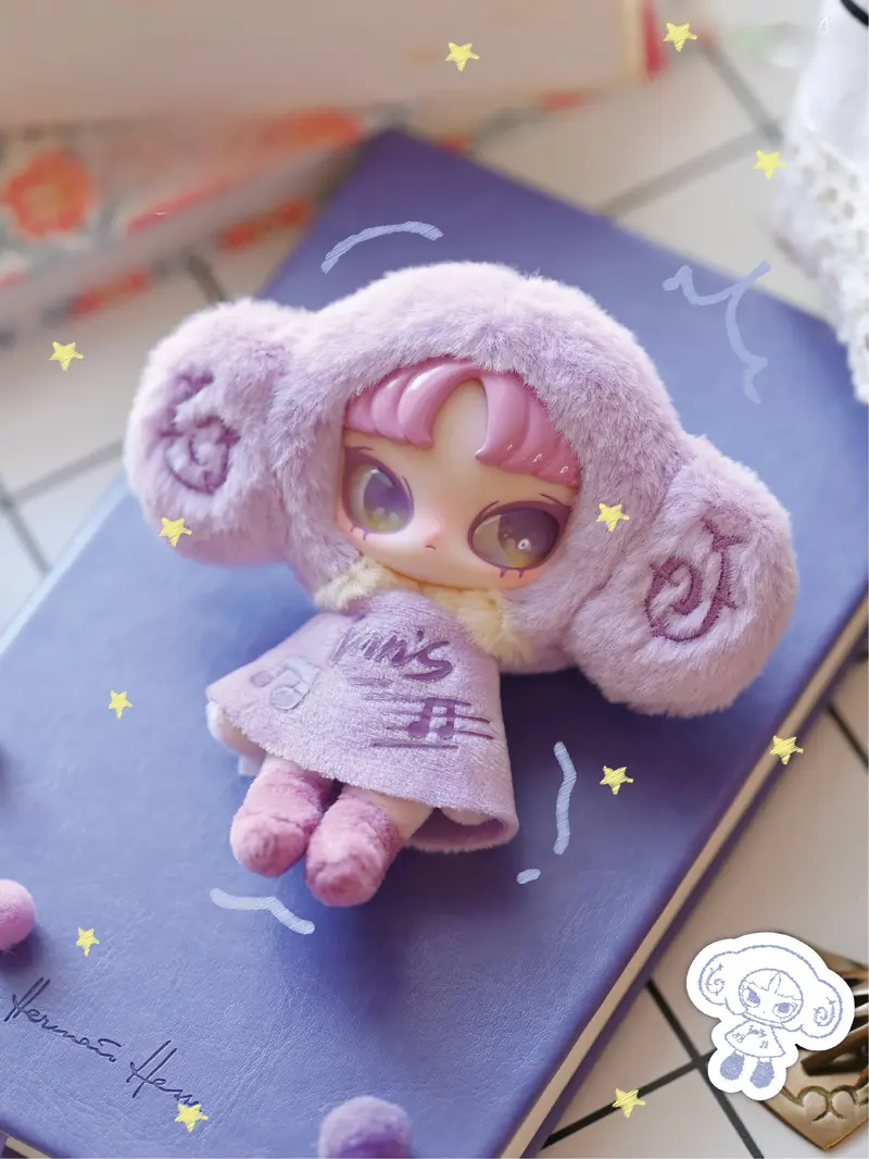 Xuefu ぬいぐるみ 600% シークレット cureplaneta]Xuefu ぬいぐるみ かわいいワードローブ AI ぬいぐるみ