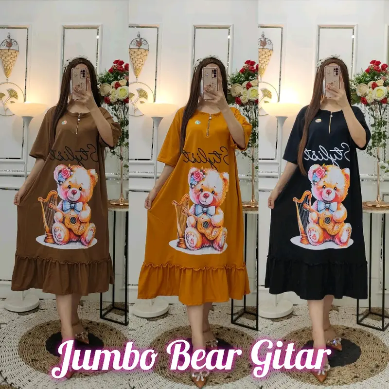 Dress Voxy Jumbo Sablon Busui 7