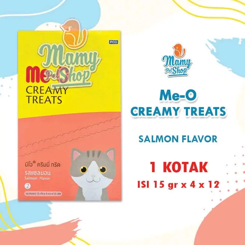 MEO CREAMY 1 KOTAK ISI 4 X 12 SNACK KUCING 4