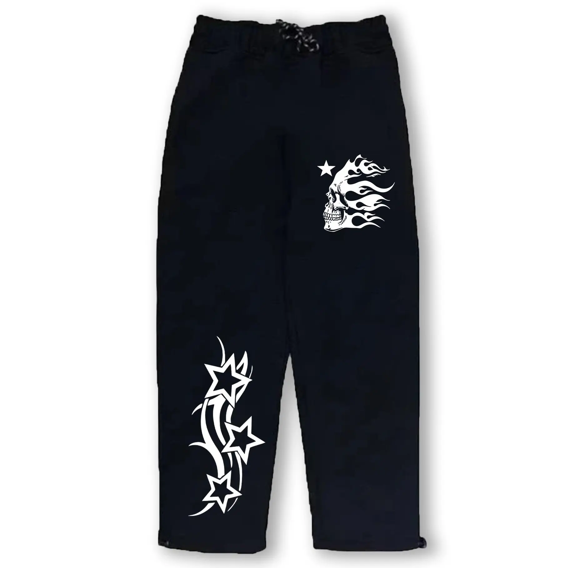 Celana Baggy Pants Pria Wanita Skenna Gombrong Fleece Tebal