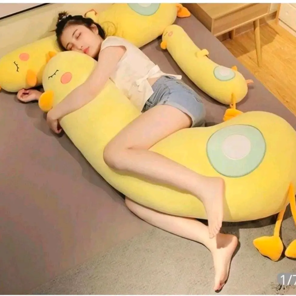 Boneka Guling Ayam 1,2 meter Berlebel SNI Doll