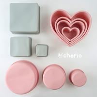 Gambar Cetakan Silikon Bundar Kotak Mini Loyang Cake Ulang Tahun Kue Puding Tingkat - Bundar S dari Chefio Kitchenware Kota Tangerang 4 Tokopedia