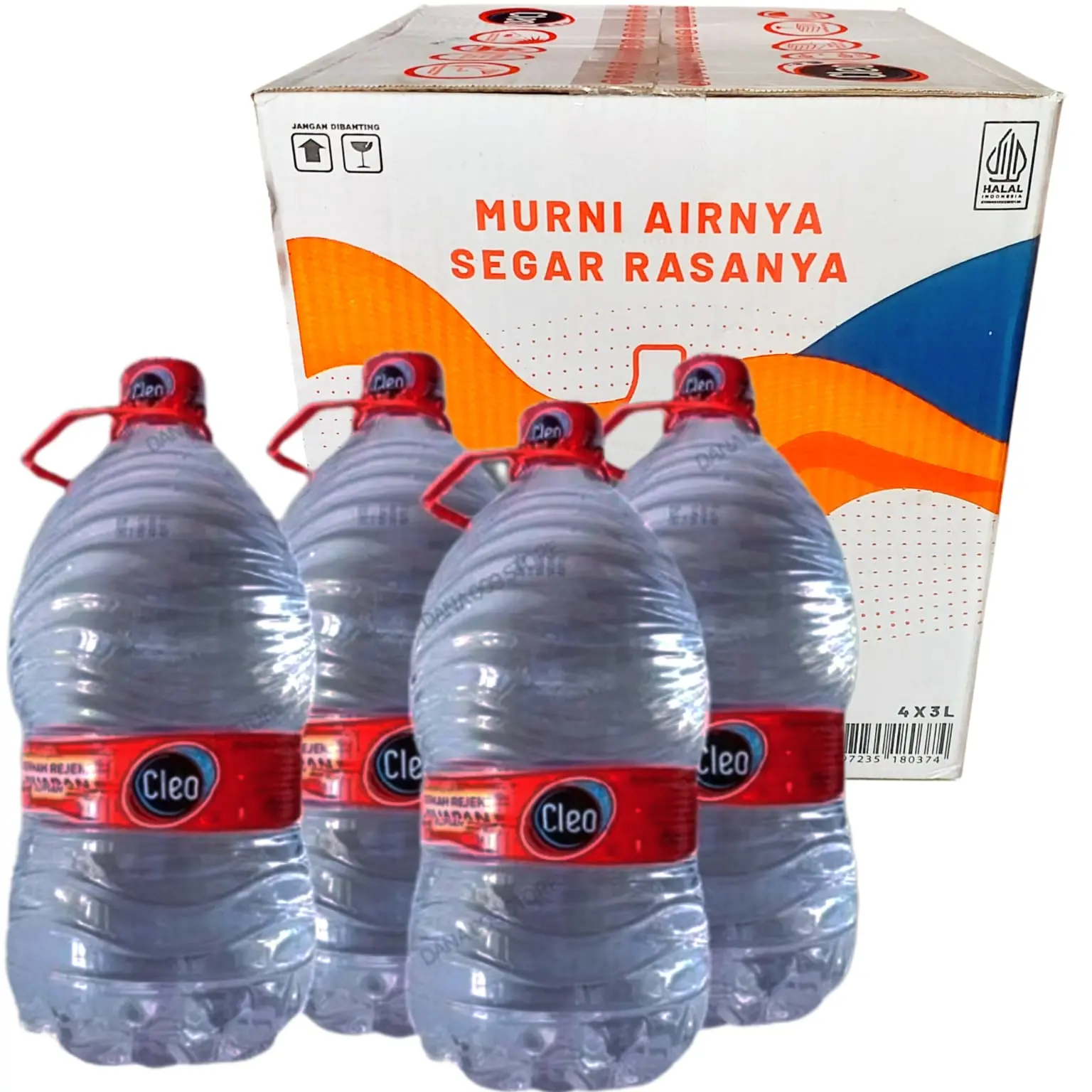 Air Minum Cleo Kemasan Galon 3 Liter