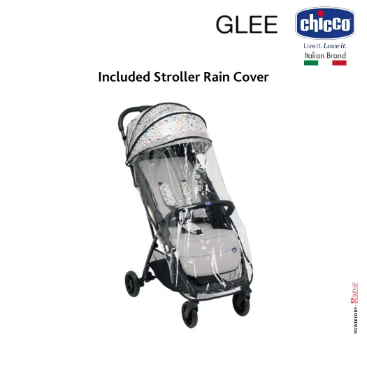 CHICCO Stroller GLEE / Ultralight Stroller / Kereta Dorong Bayi / Stroller Lipat / Stroller Bayi 3