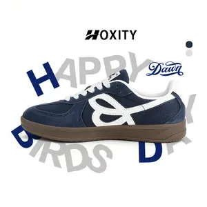Hoxity -Sepatu Sneakers pria Wanita korean style original casual shoes fashion kulit premium - HC001