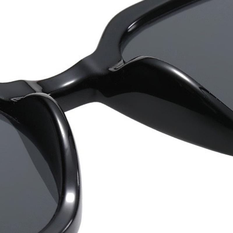 Fashion Square Gradient Blush Sunglasses No Makeup UV400 Protection Anti-Glare Shades Decorative Eyewear for Driving, Fishing, and Travel 5