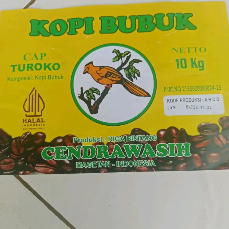 Kopi Bubuk Robusta - Cocok untuk Usaha Warkop dan Angkringan - Gula, Coffee cendrawasih 4