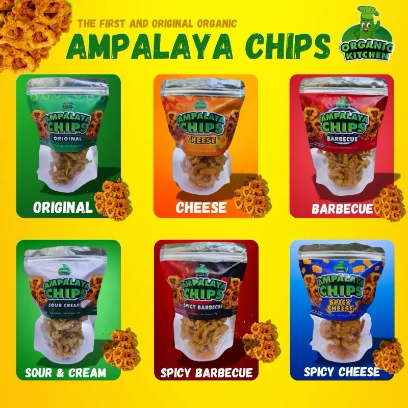 Ampalaya Chips Original - Crunchy Snacks