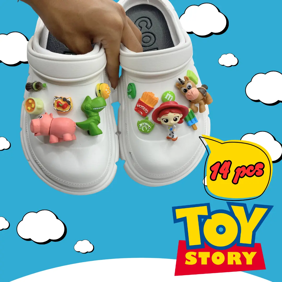 BUKAN SANDAL HANYA JIBBITZ FLEEZY AKSESORIS SANDAL - WENDY