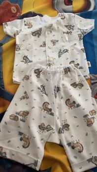 Product Review of YOBO SETELAN NEWBORN PENDEK PENDEK 0-3M | SHORT SET from O**h 1