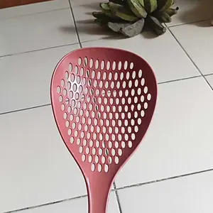 Besar Sendok Saringan Mie - Sendok Saringan Besar Serbaguna - Penyaring Mie