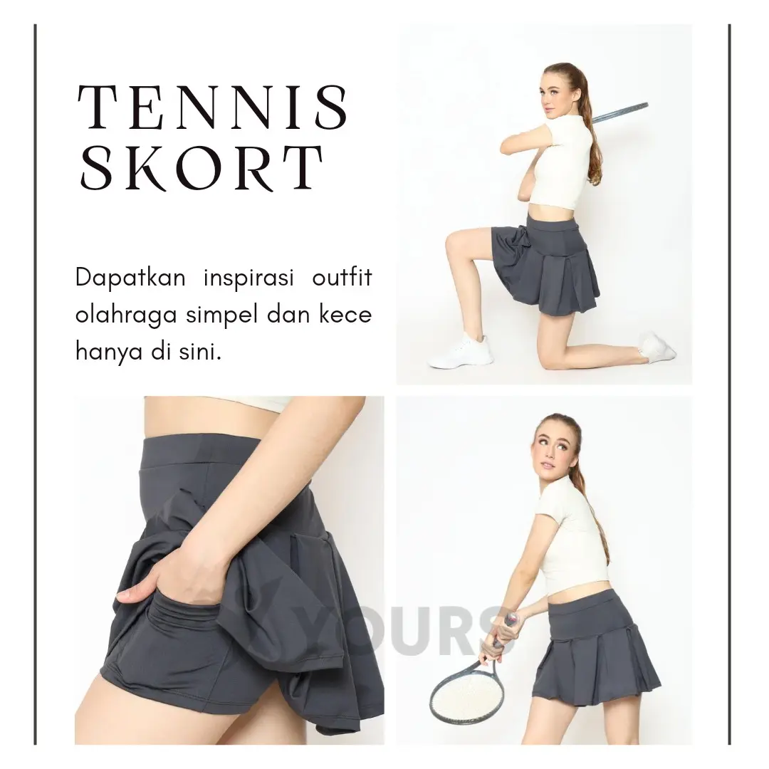YOURS - Suzane Tennis Skort / Rok Mini Skort Senam Tennis Golf