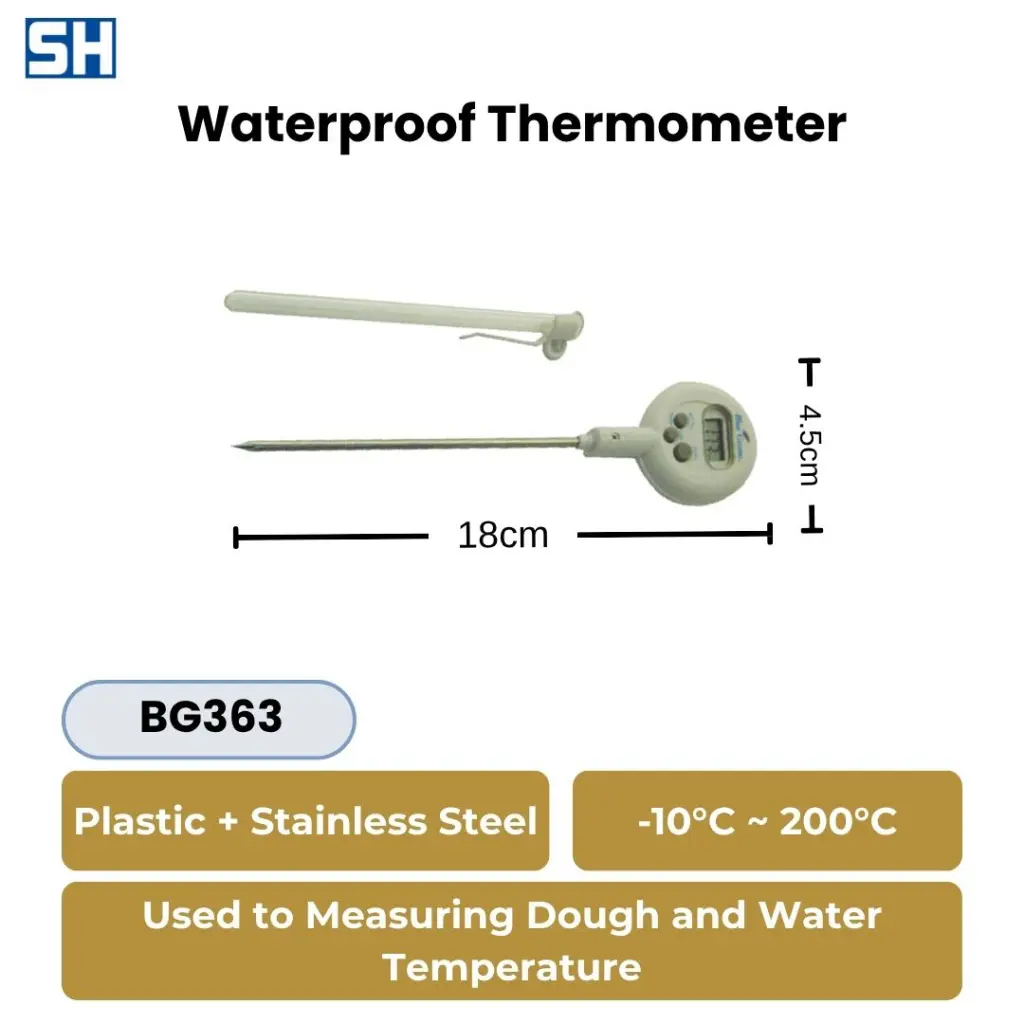 Waterproof Thermometer Digital Baking Sanneng -10'C -+ 200' C BG363