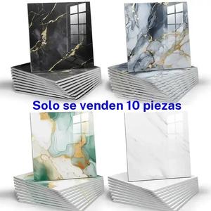 Calcomanías Autoadhesivas para Pared con Patrón de Mármol Papel Tapiz Decorativo para Decoración del Hogar Cocina Baño Fácil de Aplicar y Remover