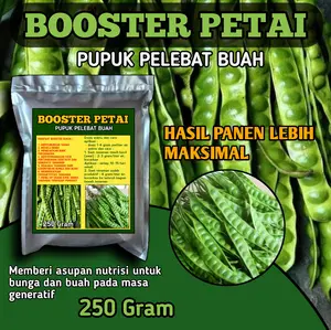Pupuk organik Booster petai pupuk 250gram pelebat buah nutrisi untuk bunga dan buah