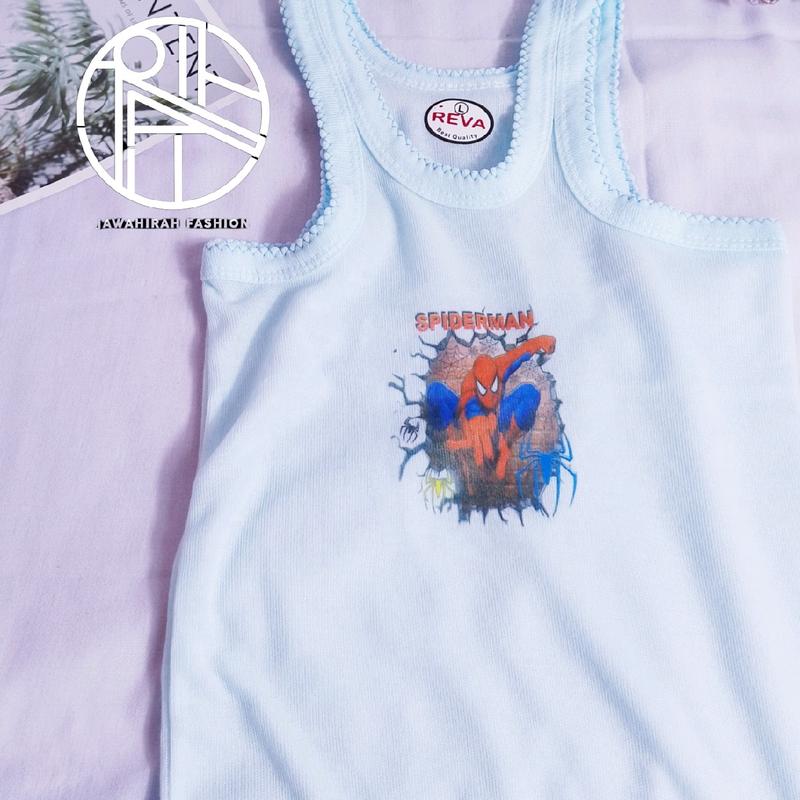 [12]Pcs Kaos Dalam Anak Pria Perempuan Warna Motif Karakter Kartun Lembut || Jawahirah Fashion 7